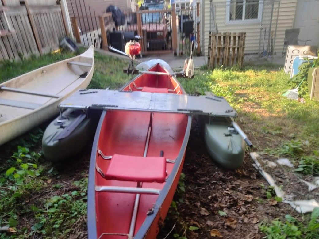 Canoe/ Pontoon Boat