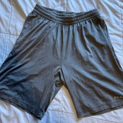 Fila  Athletic Shorts  Gray Drawstring SIZE S