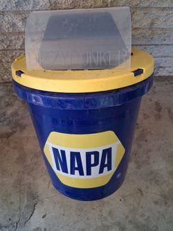 DIZZY DUNKER MOUSETRAP NAPA Auto Parts Plastic Bucket with Lid