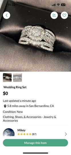 Wedding Ring Set