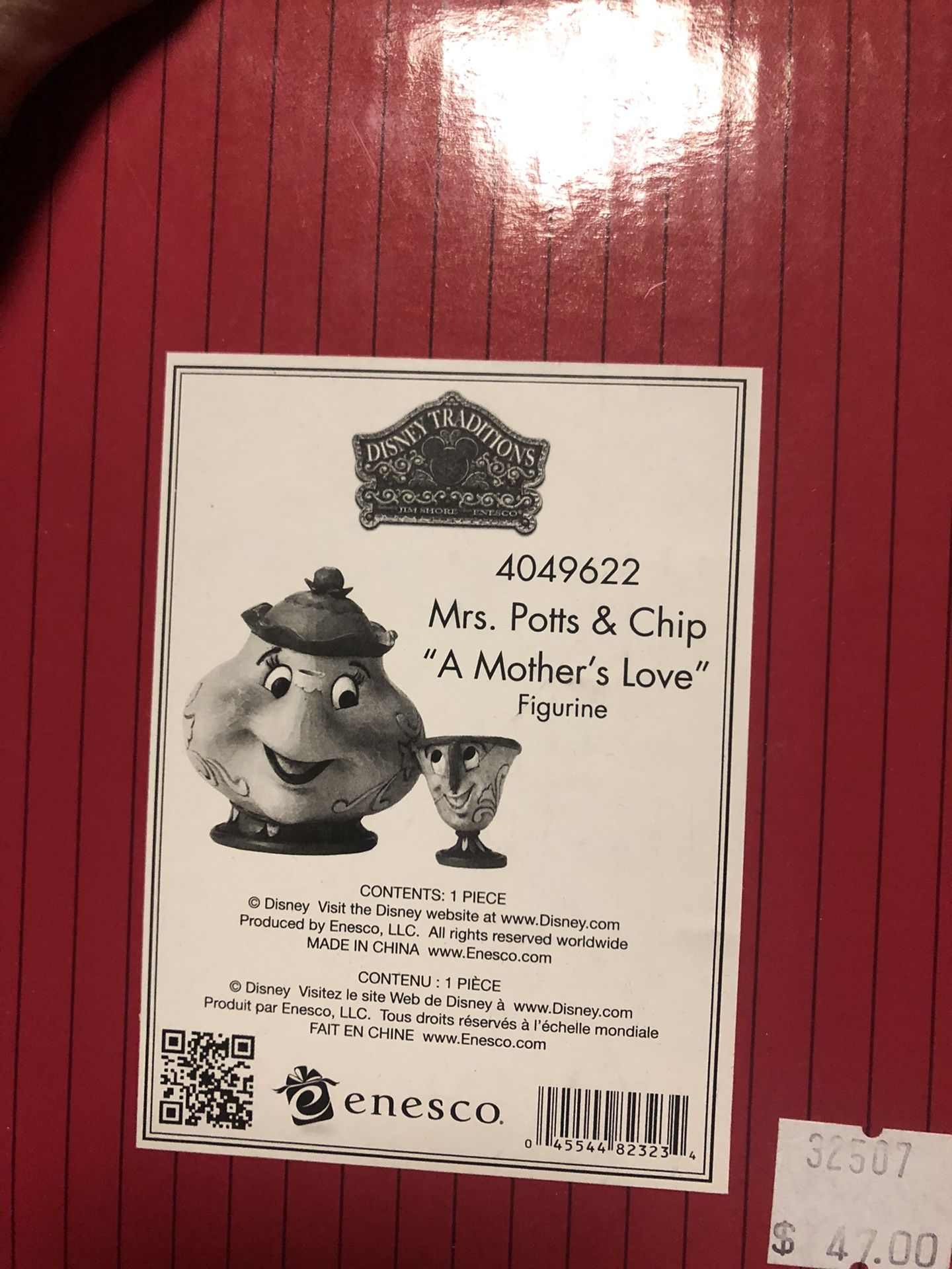 Mrs Potts And Chip Statue