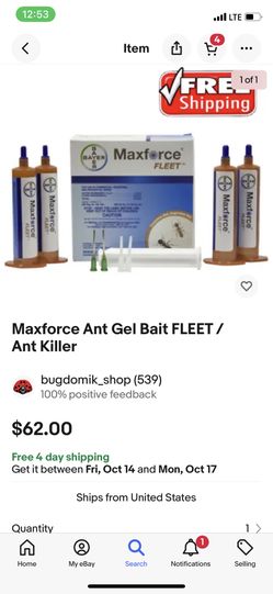 Maxforce Ant Killer Gel Fleet