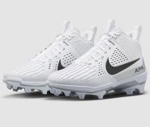 Nike Alpha Menace Strong Men's Football Cleats Size 10 II5139-100 