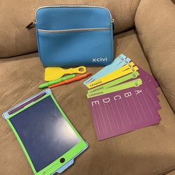 Boogie Board Kids Writing Tablet With Accessories 