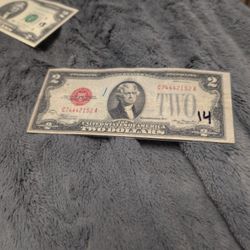 $2 1928 D Red Seal- ($20)