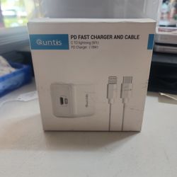 PD Fast Charger  And Cable New In Box Apple 🍎 Products 