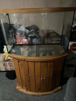 fish tank with stand