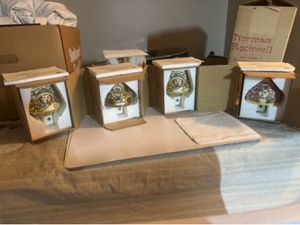 (4) bear night lights for the kids