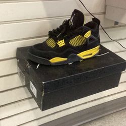 Black And Yellow Sneakers Size 9.5
