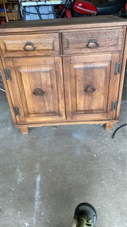 Oak Cabinet