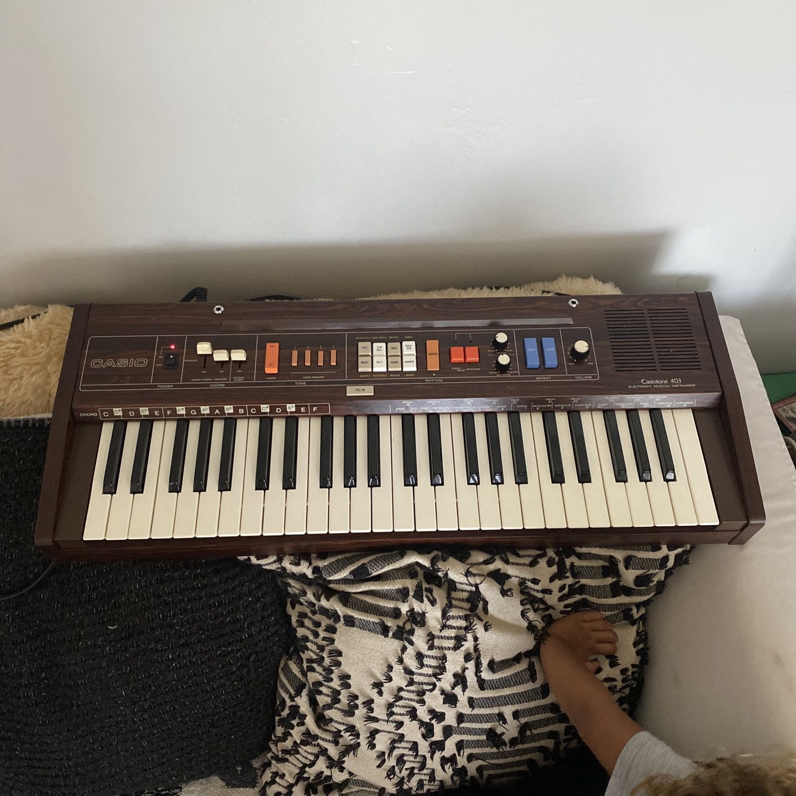 Working Casiotone 403 With Manual