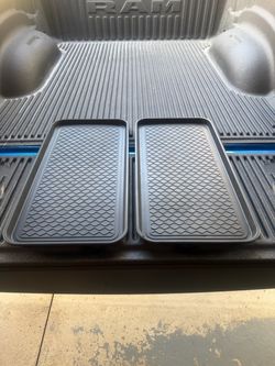 Black Indoor or Outdoor Boot/Shoe Tray Mats (2)