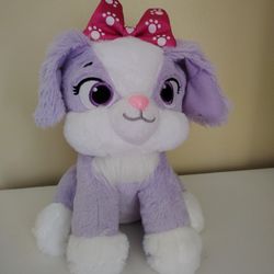 Purple Dog Plush Toy 