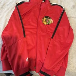 Majestic Blackhawks Jacket