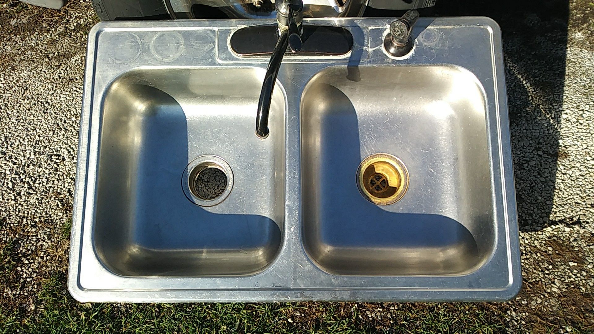 Kitchen sink. Good shape