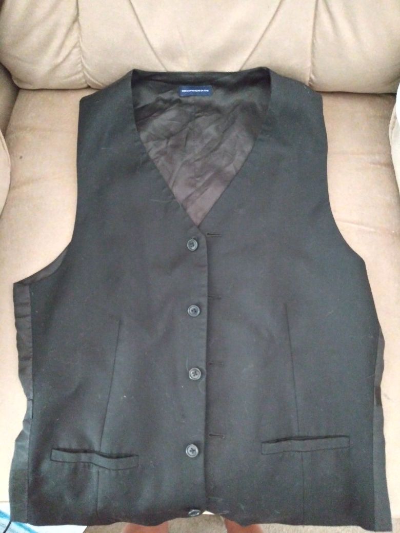 Young mens dress vest