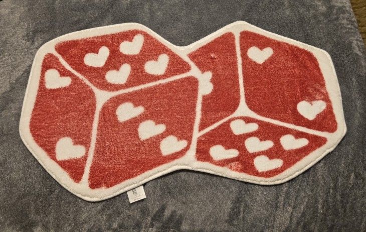 Dice Hearts Rug