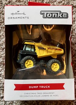 Hallmark Peanuts & Tonka Truck Christmas Ornaments 