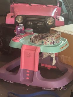 Baby girl walker