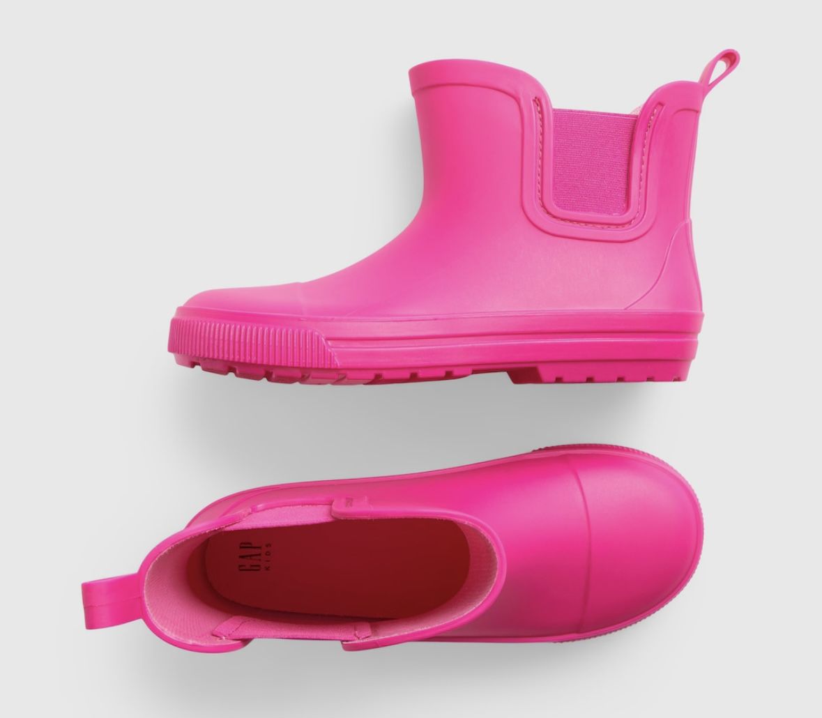 Gap Kids Neon Rain Boot in Super Pink Neon - 12/13