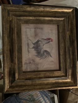 Decorative Rooster Painting