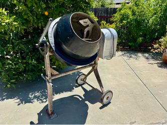Cement Concrete Corded Electric Mixer