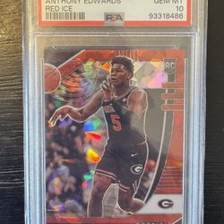 PSA 10 Anthony Edwards RC