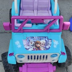 Elsa Ride On Car