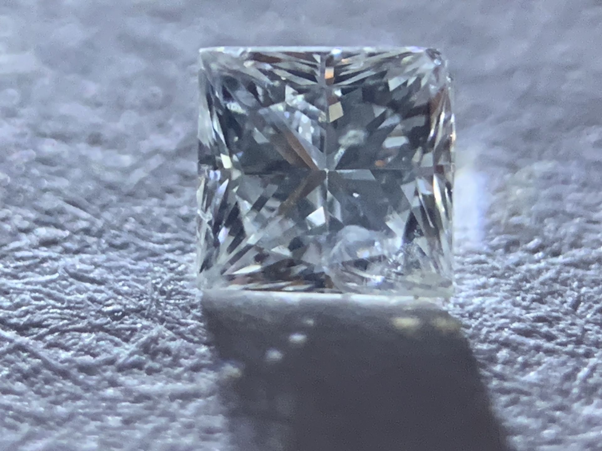 .3 ct Natural Princess Cut Diamond
