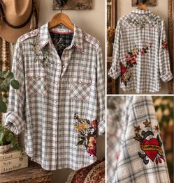 Johnny Was / 3J Workshop - Boho-Western Shirt