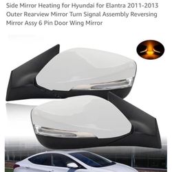 Hyundai Elantra 2011-2013 Side Mirror Passenger 