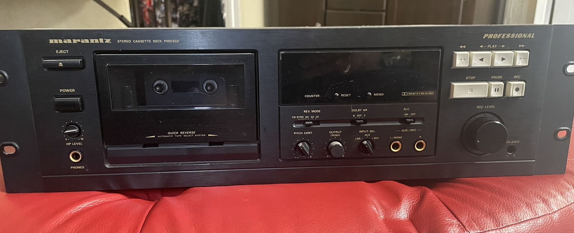 Stereo Cassette Deck Player