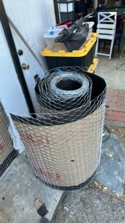 Stucco wire with paper