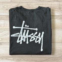 Stussy Black Long Sleeve T-shirt 