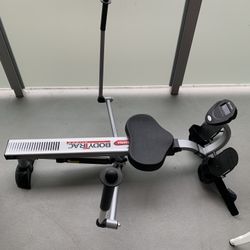 Rowing Machine – Home Gym Fitness- Compact & Smooth, Like New! Stamina BodyTrac Glider