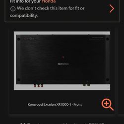 Kenwood excelon xr1000-1 Amp