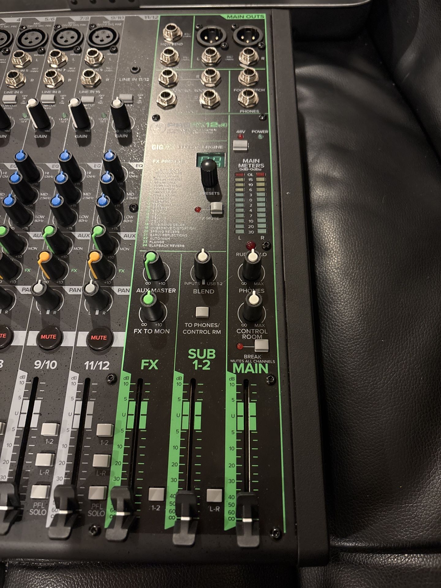 Mackie ProFX12v3 12-Channel Effects Mixer with USB