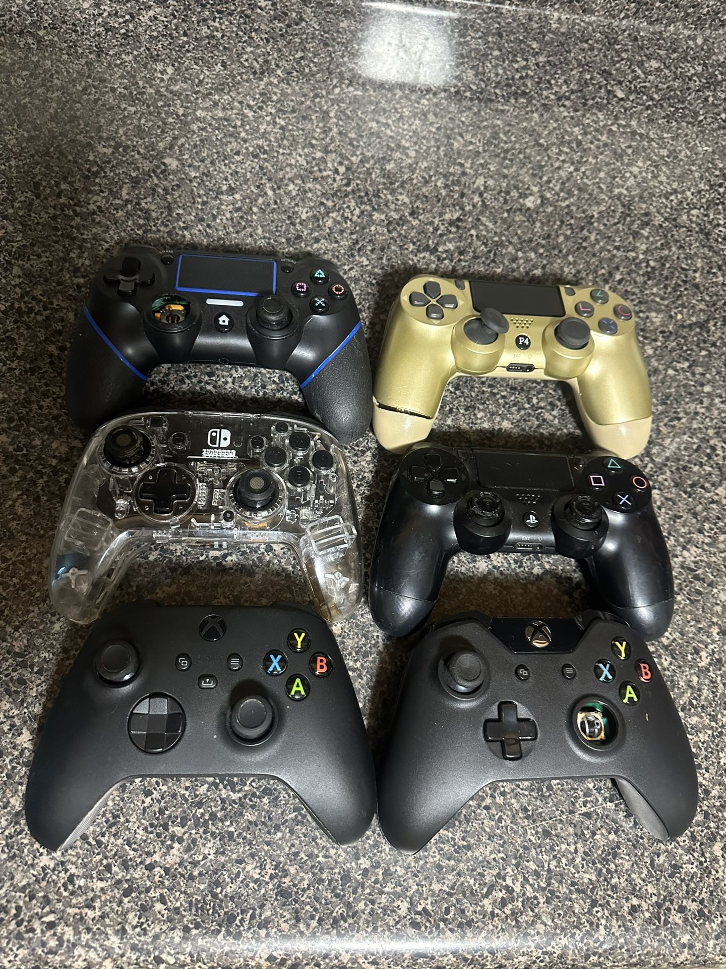 Xbox One Controller And PS4 Controller Broken $60 For All