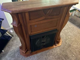 Fireplace using real flame gel cans