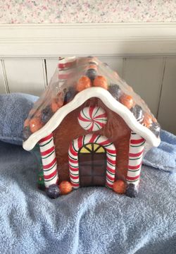 Gingerbread candle Christmas