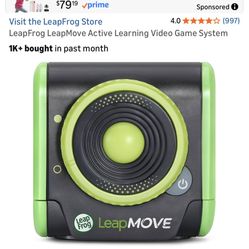 LeapFrog LeapMove Active Learning Video Game System