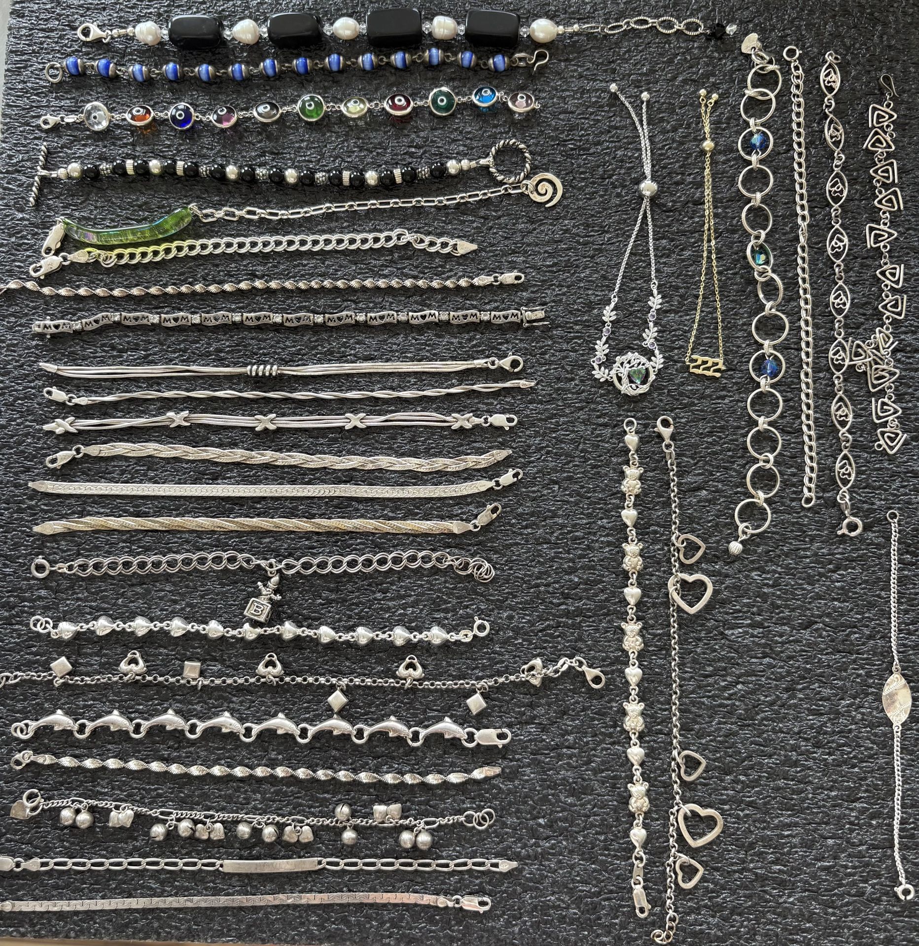 Sterling Silver Bracelet Lot - 15 Bucks Each