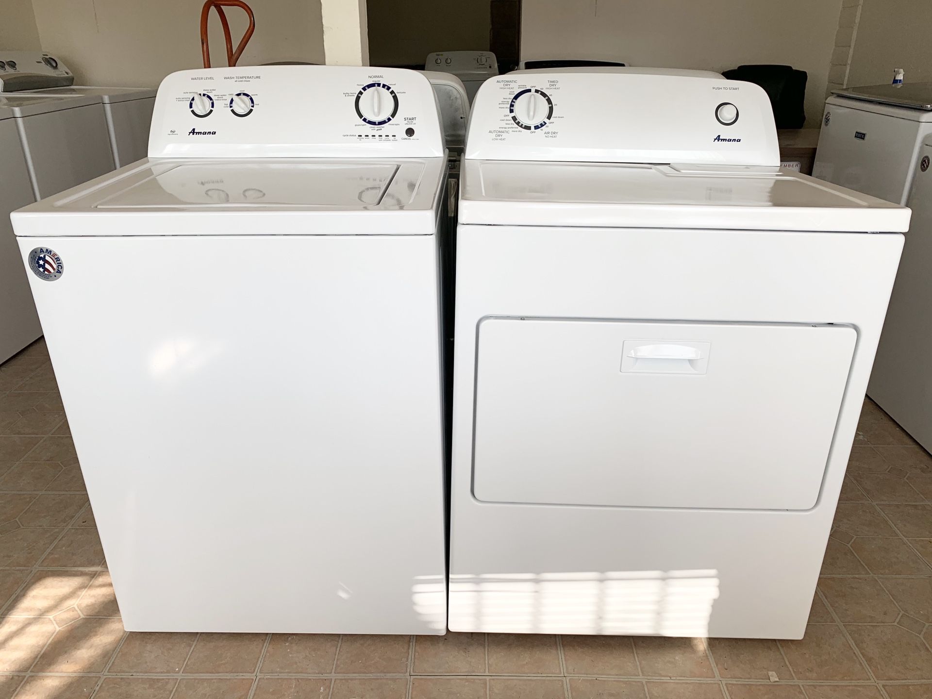 Amana Washer and Dryer Set