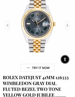 Rolex DateJust Two-tone 1980s-2000s