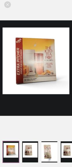 Mr. Coffee Iced Tea Pot with Extra Pitcher