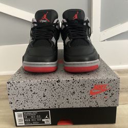 Jordan 4 Bred Reimagined 