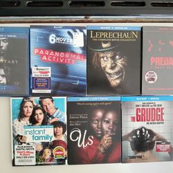 7 Blu Ray 7 DVD Lot All Are Sealed New 14 Altogether