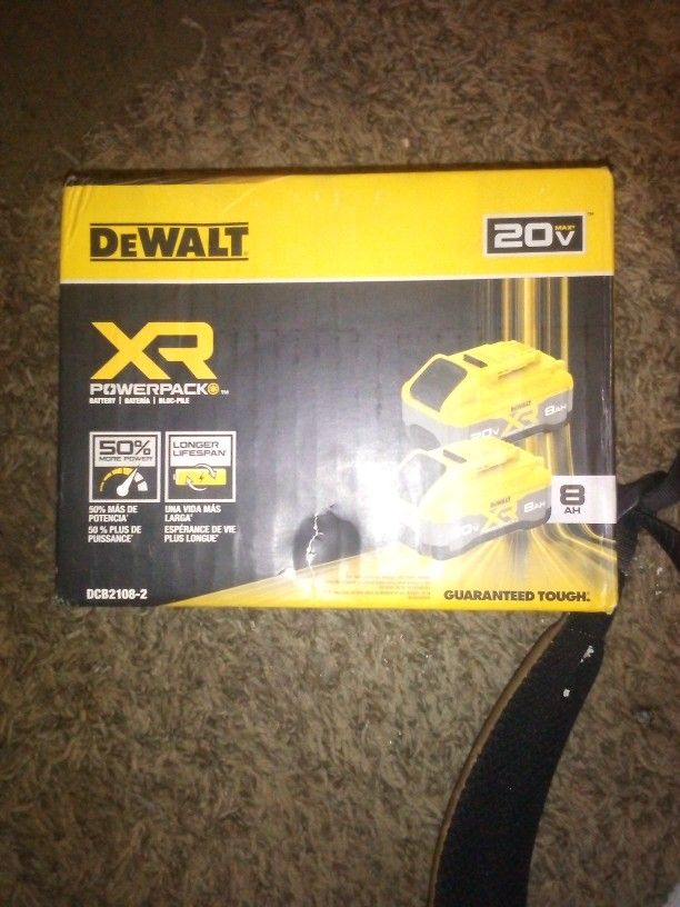 DeWalt 20v Xr 8ah