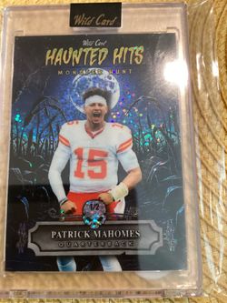 2025 Wild Card Haunted Hits #HHCF-PM Patrick Mahomes 1 of 2