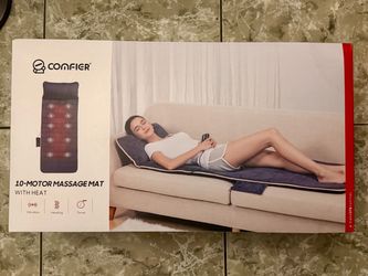Comfier 10-Motor Heated Massage Mat Pad Full Body Massager - NEW IN BOX